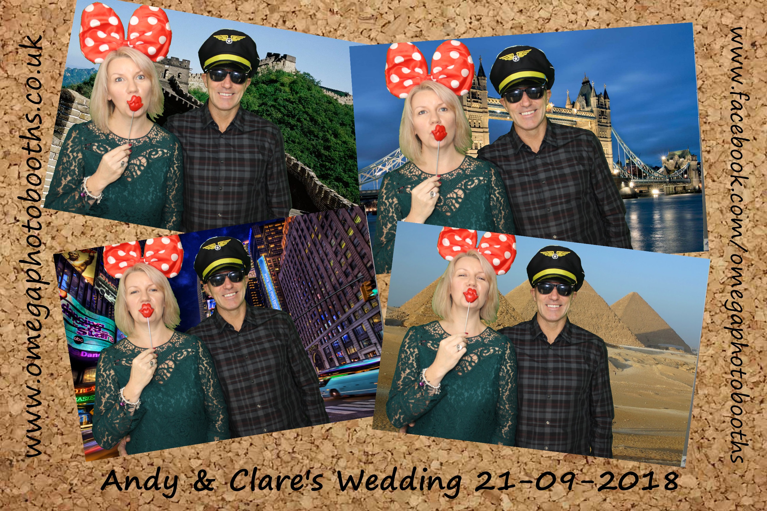 Andy and Clare wedding | View more photos from the event at gallery.omegaphotobooths.co.uk/u/Omega-Photobooths/Andy-and-Clare-wedding